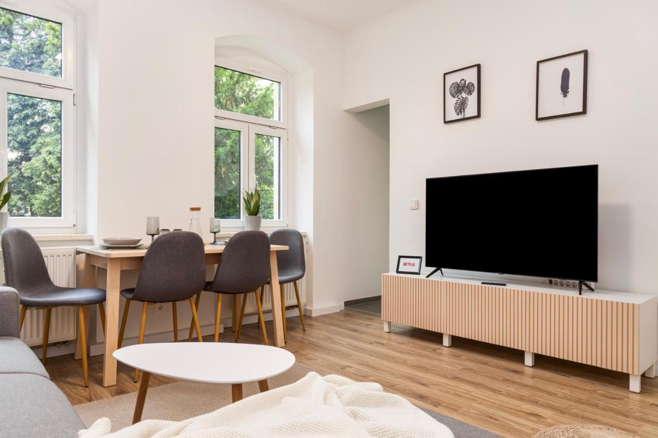 Design 2R Apartment Dresden Neustadt - Garten - Elbnahe - Airport Экстерьер фото